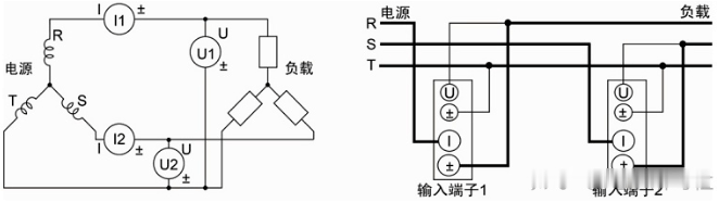 三相功率分析仪3P3W接线方式