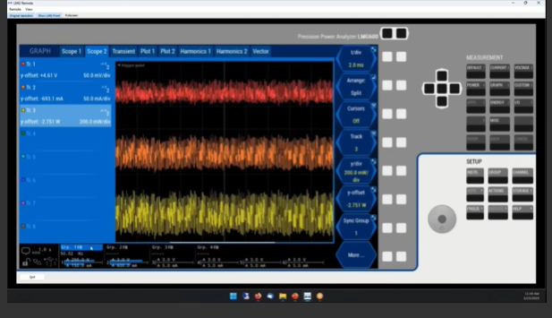 功率分析仪LMG671操作视频