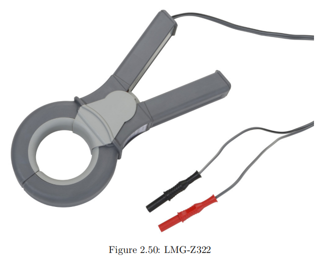 交流电流钳 1000 A/1 A (LMG-Z322)