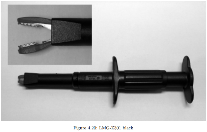 用于电流和电压连接的安全夹口（LMG-Z301）